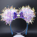 Toy Story Alien Light Up Mickey Ears, Holographic Iridescent Headband
