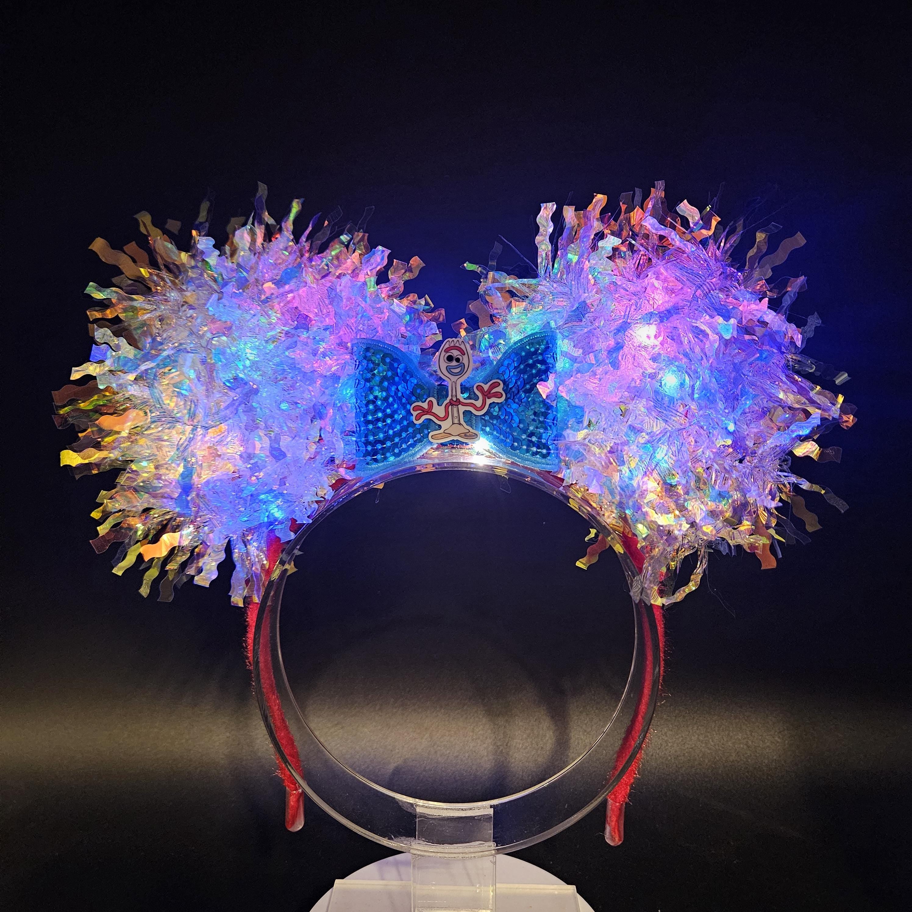 Light-Up Forky Ears - Iridescent Toy Story Costume Mickey Headband