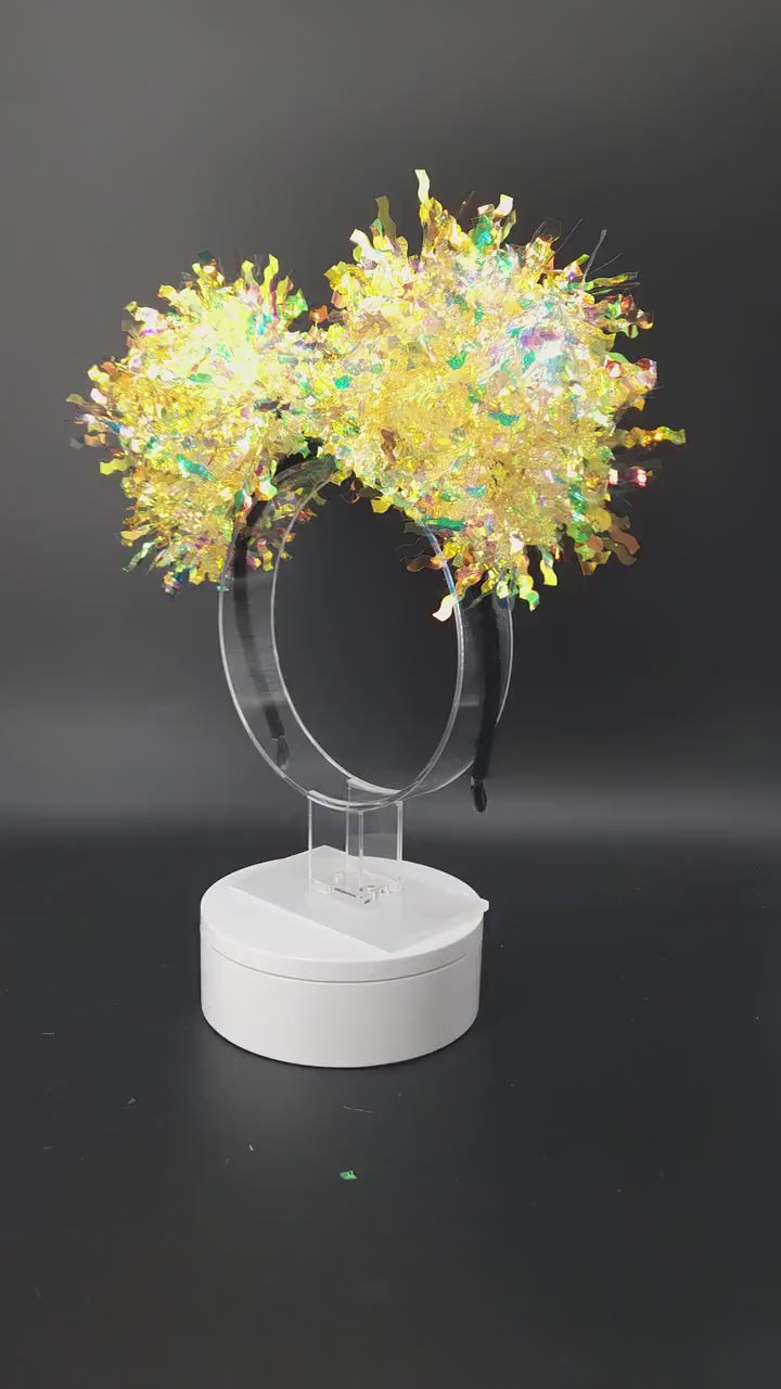 Mulan Mickey Ears: Light Up Princess Iridescent DisneyBound Minnie Park Headband