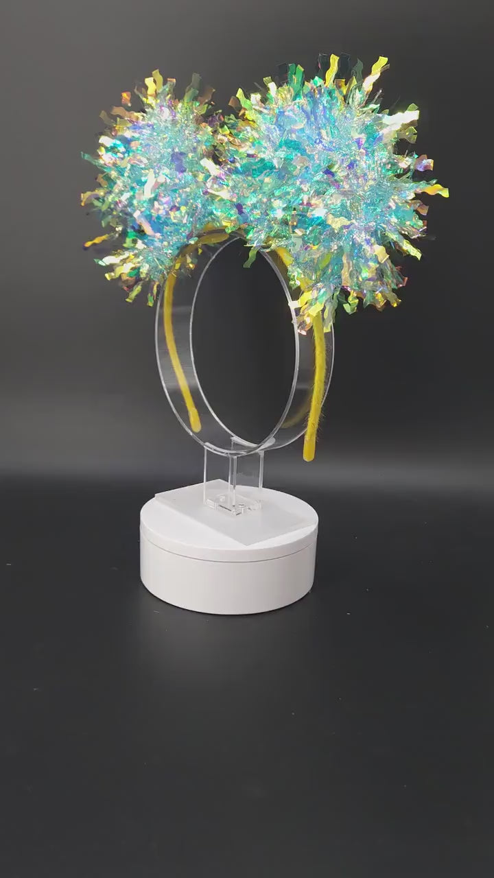 Autism Mickey Ears: Light Up Puzzle Minnie Park Headband