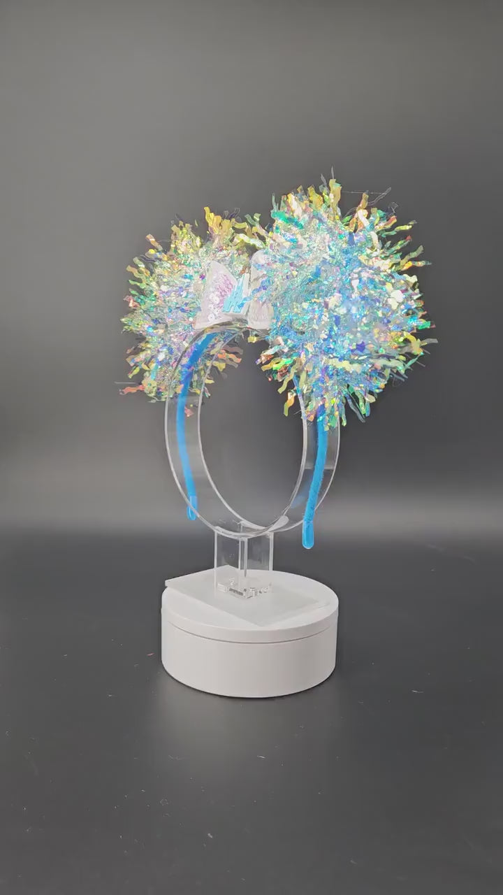 Blue Castle Mickey Ears: Light Up Princess DisneyBound Park Headband