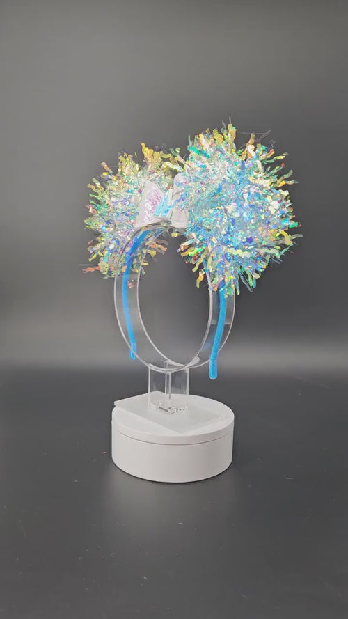 Blue Castle Mickey Ears: Light Up Princess DisneyBound Park Headband