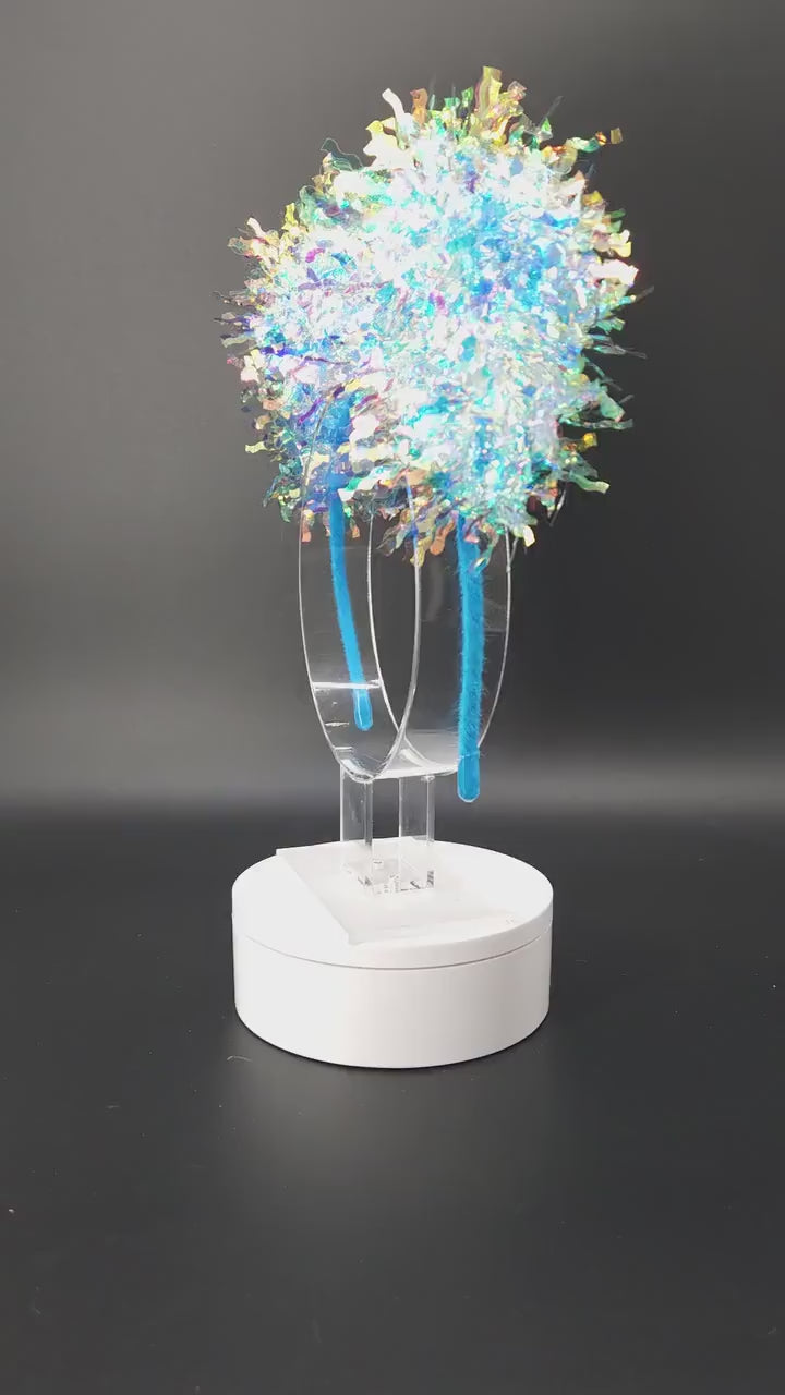 Elsa Ears: Light Up Iridescent Mickey Princess Headband