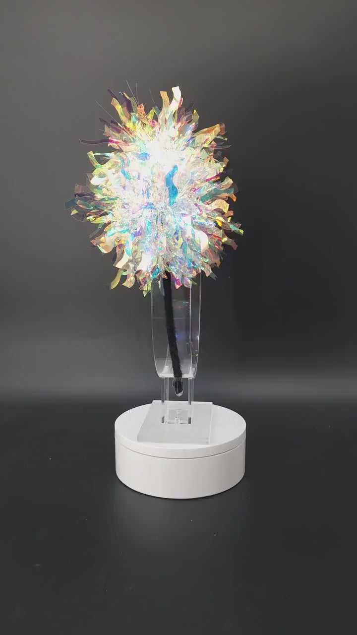 Light Up Minnie Ears, Iridescent Holographic Mickey Headband