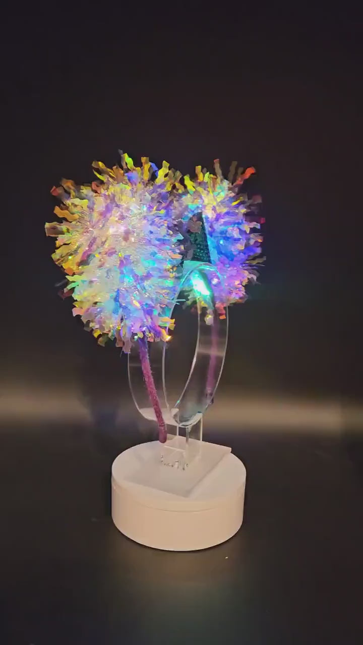 Envy Mickey Ears: Light-Up Inside Out Core Memory Park Headband